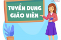 Thông báo V/v thi tuyển dụng giáo viên lần 2 năm 2021